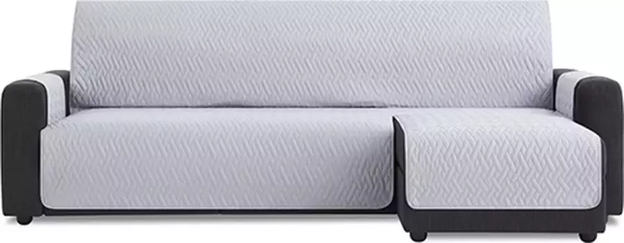 Belmarti Bankbeschermer Waterproof Lichtgrijs 200cm breed Rechts 100% Polyester Waterafstotend