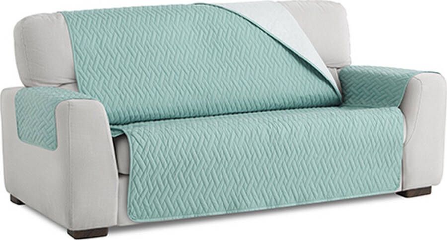 Belmarti Waterproof bankbeschermer urine bestendig 160cm breed Aquamarijn