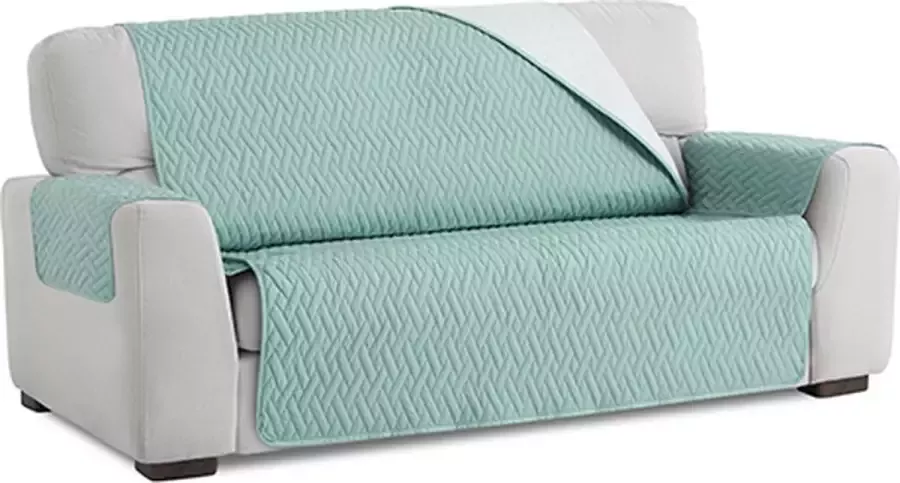 Belmarti Waterproof bankbeschermer urine bestendig 220cm breed Aquamarijn