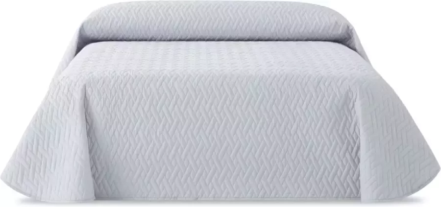Belmarti Waterproof bedsprei 1-persoons bed groot urine bestendig 120cm Lichtgrijs