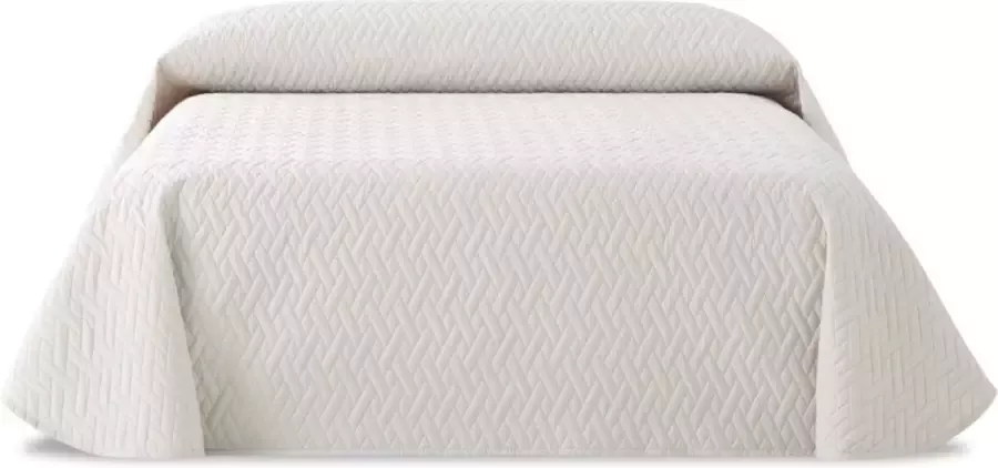 Belmarti Waterproof bedsprei 2-persoons bed urine bestendig 180 cm Ivoor