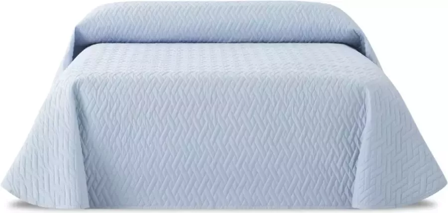 Belmarti Waterproof bedsprei 2-persoons bed urine bestendig 180 cm Lichtblauw