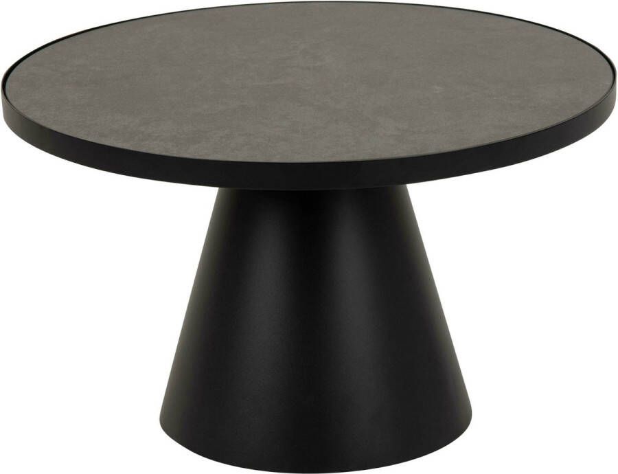 Emob Salontafel Zwart 66x66x40 cm