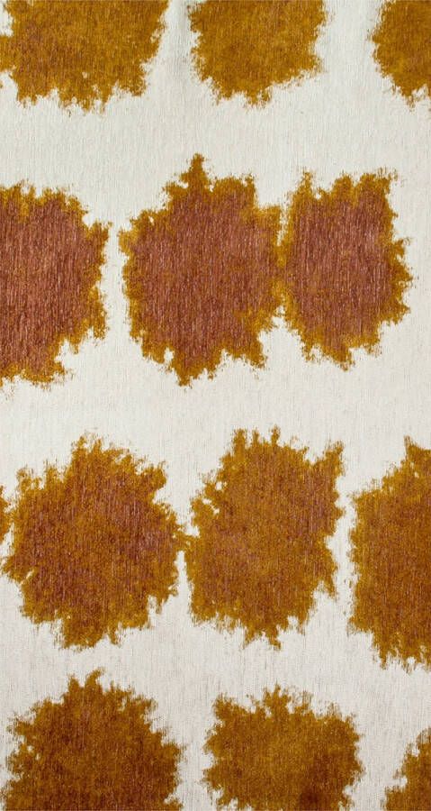 Beneffito Paintball bruin structuurpatroon hedendaags abstract vloerkleed Tapijt 80 x 150 cm