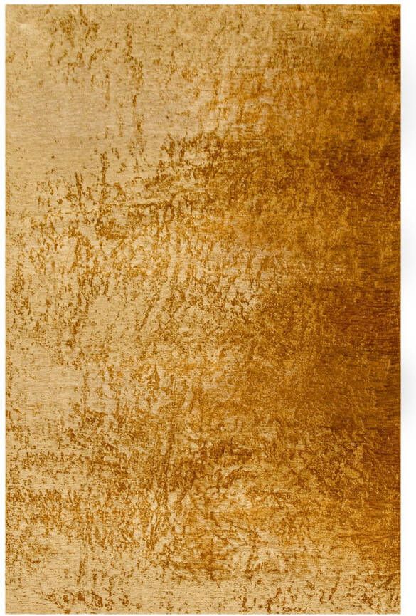 Beneffito Vloerkleed Reflect met verbrand geel en ivoor antiek effect 240 x 340 cm