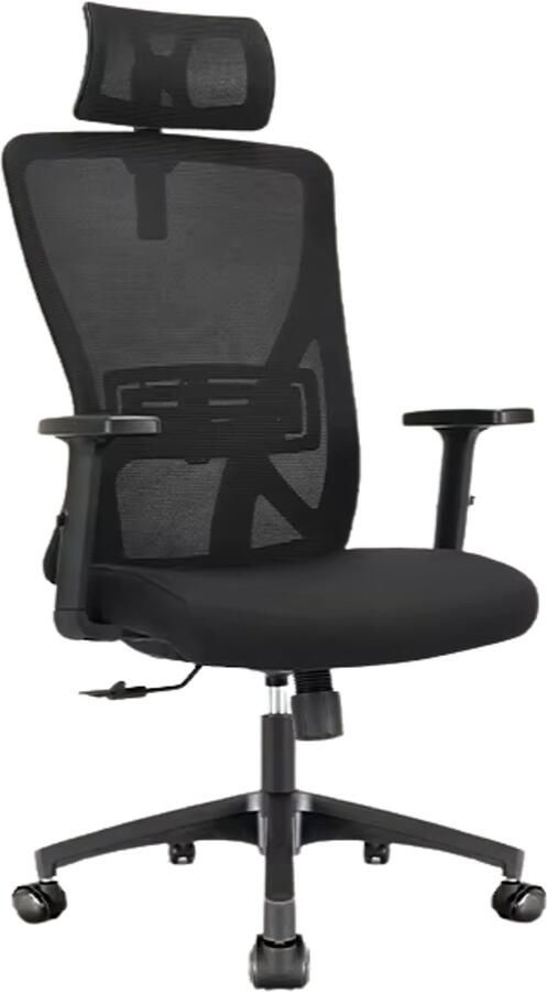 Benelux Select Bureaustoelen Voor Volwassenen – Bureau stoel – Bureaustoelen – Ergonomisch – Ademend Materiaal – 65 x 50 x 126 cmBenelux Select Bureaustoelen Voor Volwassenen – Bureau stoel – Bureaustoelen – Ergonomisch – Ademend Materiaal – 65 x 50 - Foto 2