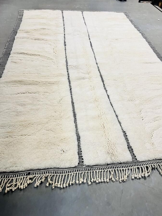 Beniouarainoutlet Berber Vloerkleed Beni Mrirt Vloerkleed 345 x 230 Beni Ouarain Outlet Marokkaanse vloerkleed