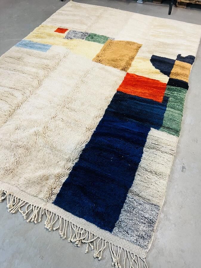 Beniouarainoutlet Berber Vloerkleed Marokkaanse Kleed Beni Mrirt 325 x 222 Beni Ouarain Outlet