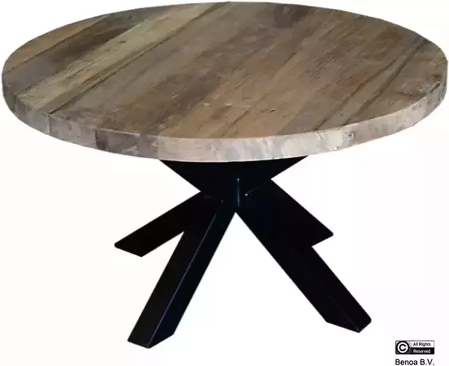 Benoa Albury Teak Coffee Table with Spiderleg 80 cm