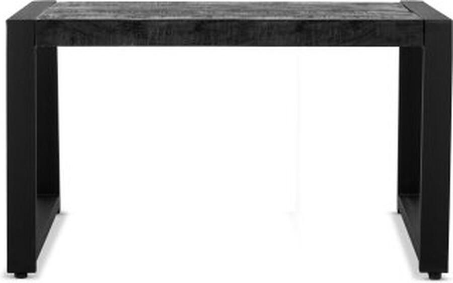 Benoa Bijzettafel Britt Zwart Mangohout 80x80 cm - Foto 4