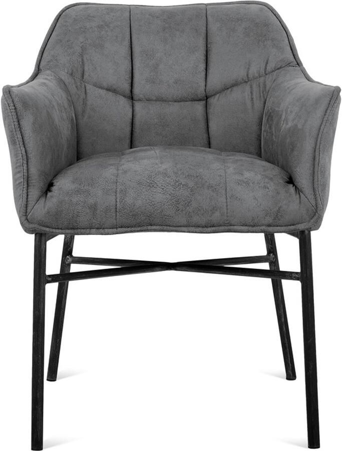 Benoa Eetkamerstoel Boston Anthracite