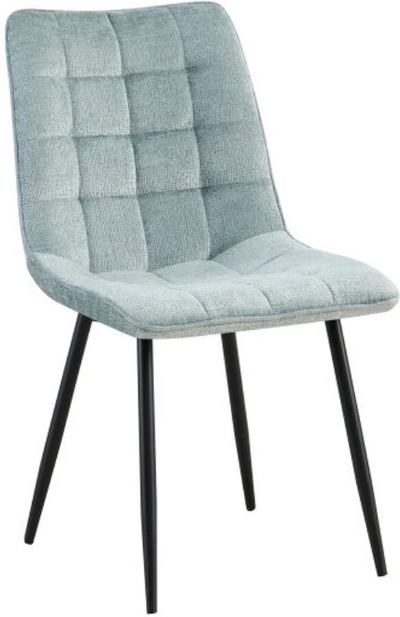 Benoa Eetkamerstoel Lucille Perfect Harmony Lichtblauw eetkamerstoelen set van 4