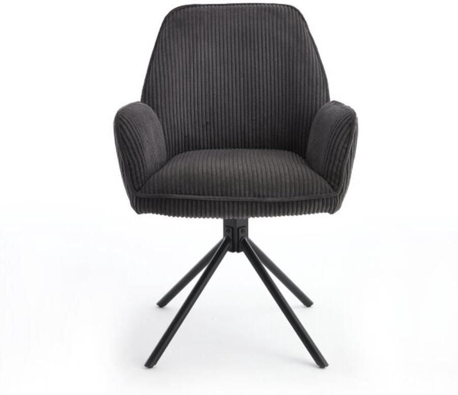 Benoa Eetkamerstoel Noah Hyper Grijs eetkamerstoelen Prijs per stoel Verpakt set van 2