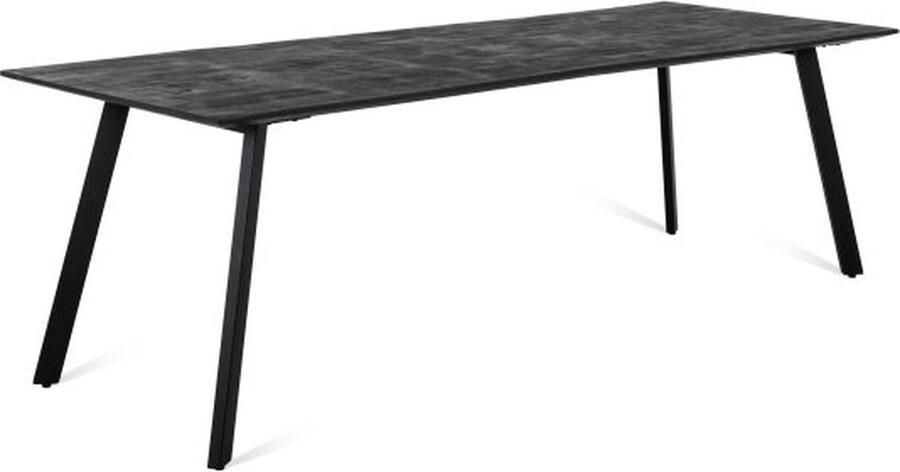 Benoa Eettafel Mangohout Berlin Zwart – Rechthoek 220 x 90 cm - Foto 2