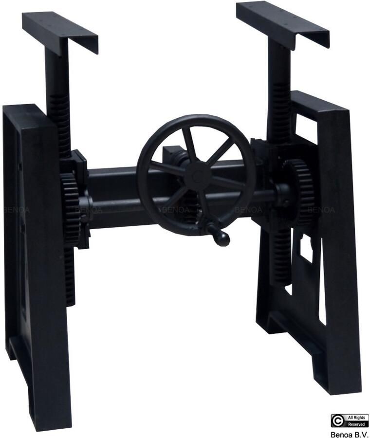 Benoa Medesto Cast Iron Adjustable Legs for Round Table 70 cm