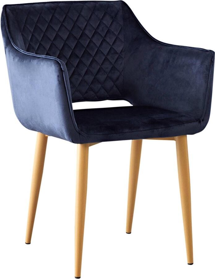 Benoa Home eetkamerstoel Amy Donkerblauw