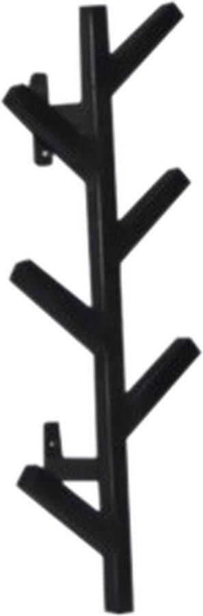 Benoa Kapstok metaal 6 haken verticaal Zwart (set van 2) - Foto 2