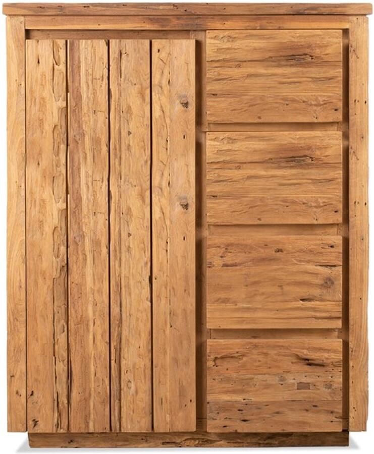 Benoa Ladekast Brigde met 4 lades Teak 100 cm