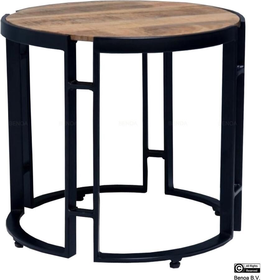 Benoa Ronde Salontafel Nadine mangohout