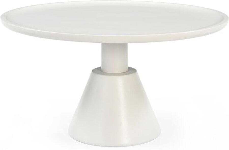 Benoa Salontafel Jade Kegelvoet Off White