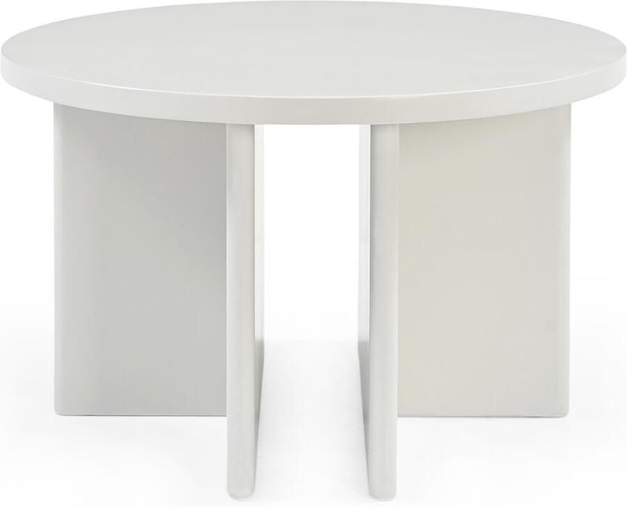 Benoa Salontafel Jade Off White 60