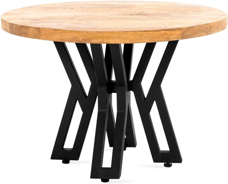 Benoa Salontafel Yana Rond mangohout 80 cm Naturel