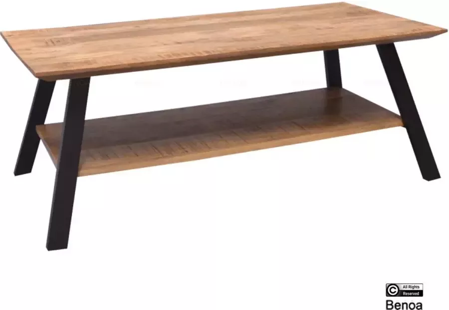 Benoa Berlin Salontafel met 2 planken 120 cm