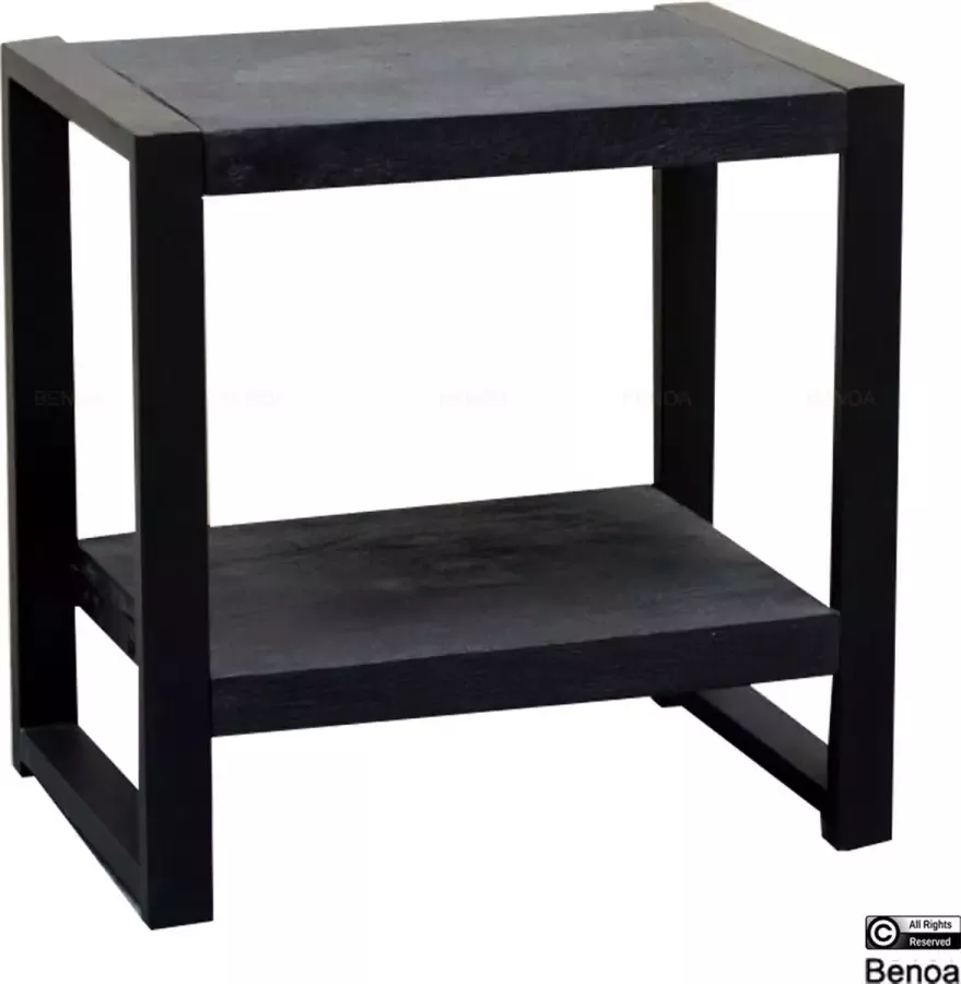 Benoa Britt Bedside Sidetable Black 60 cm - Foto 3