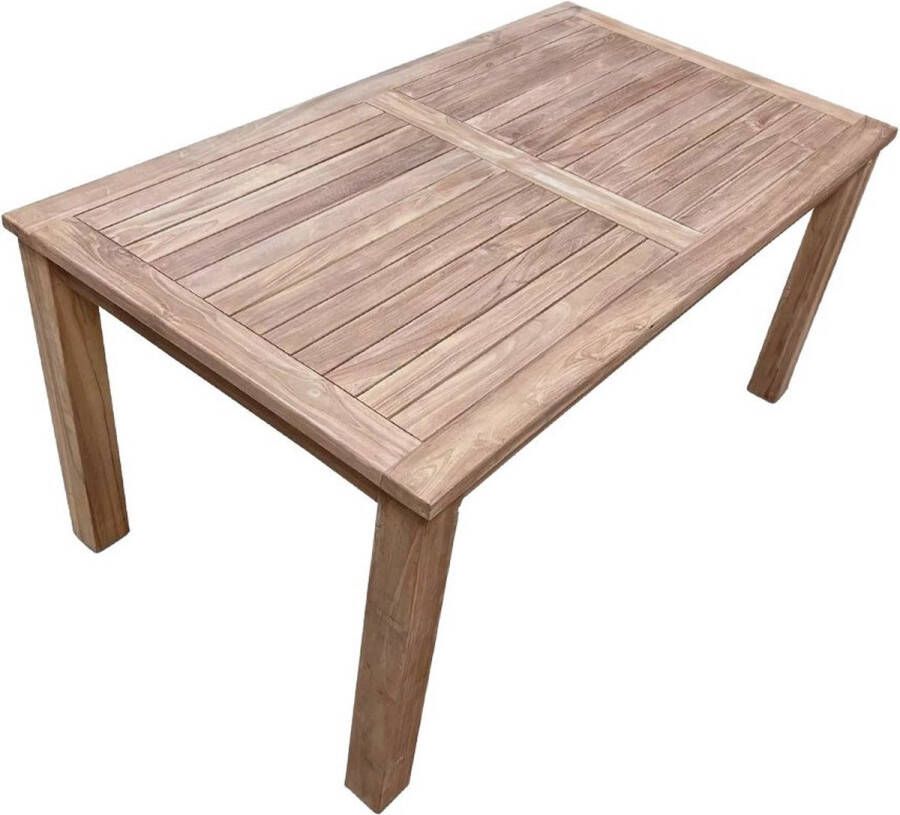 Benoa Tuintafel Bistro Teak 160x80 cm Teakhout Tuinmeubels Tuintafel Zomer Tuinartikelen Bistrotafel 160cm