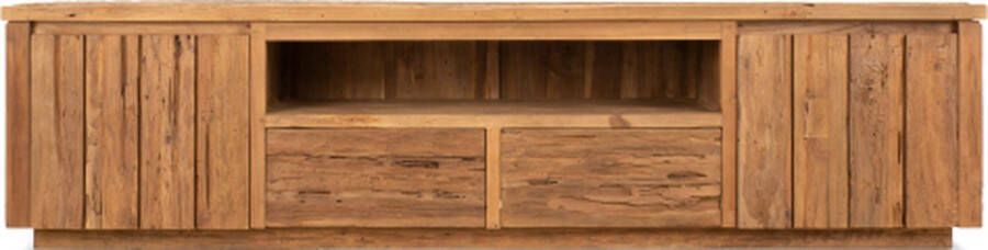 Benoa Bridge 2 Door 2 Drawer TV Cabinet Teak 200 cm