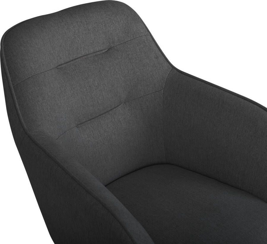 Benoa Eetkamerstoel Felix Dark grey (set van 2) - Foto 2