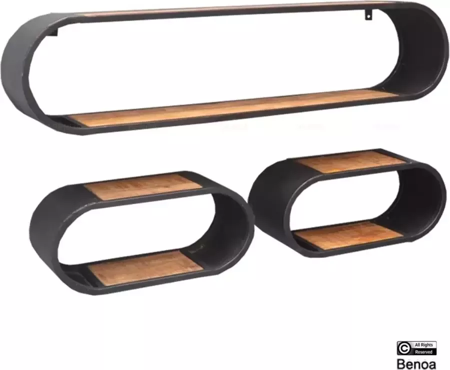 Benoa Elgin Oval Wall Hanger Set Of 3 - Foto 2