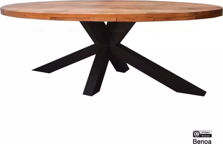 Benoa Elipse Dining Table With Spiderleg 3+3 220