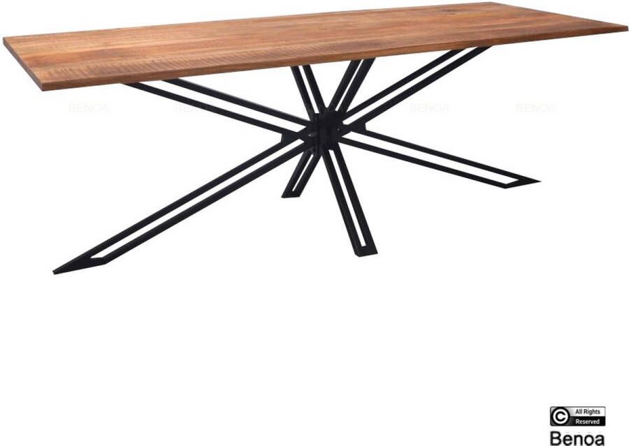 Benoa Mangohouten Eettafel Yana Rechthoek 180 cm - Foto 1