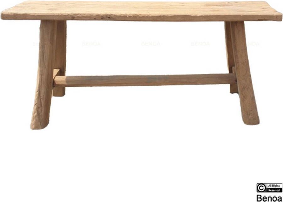 Industrieelinhuis.nl Bankje Blora Old Teak 110 120 cm - Foto 2
