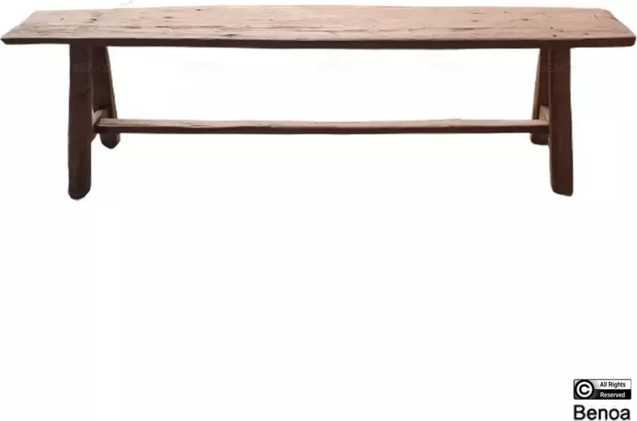 Industrieelinhuis.nl Bankje Blora Old Teak 150 160 cm