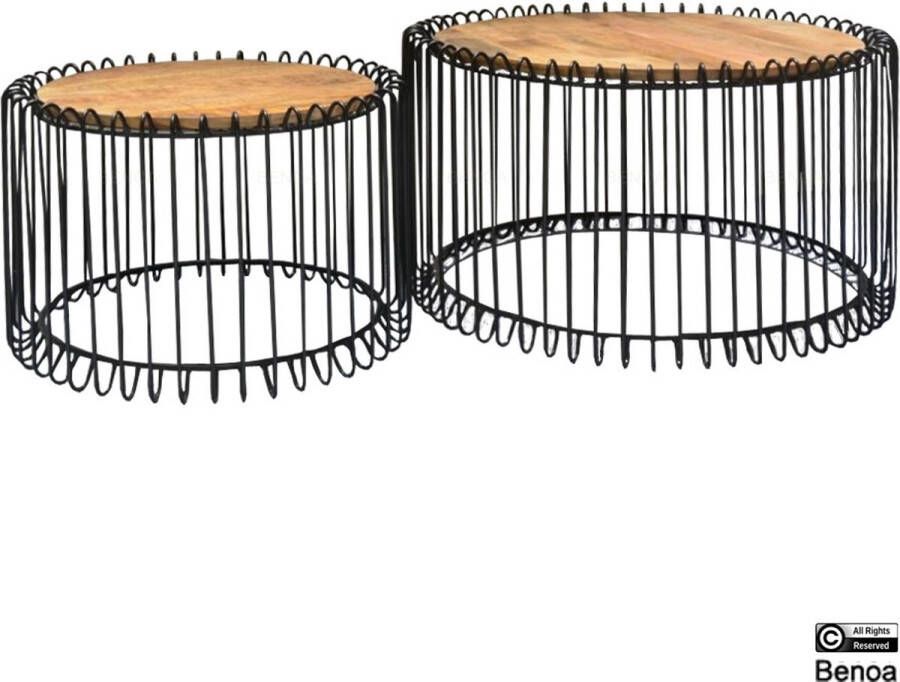 Benoa Round Coffee Table (Set of 2) - Foto 1