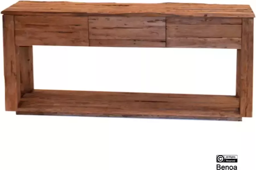 Benoa Sidetable Bridge 3 lades Teak 160 cm