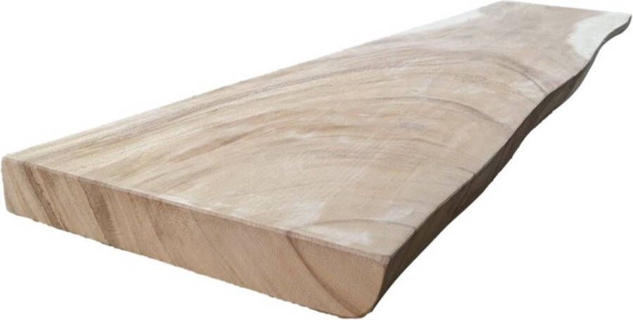 Benoa Tafelblad Enkel Live Edge Suar 100x46x6cm