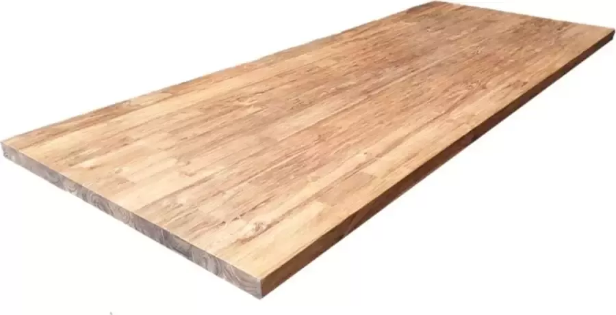 Meubelplaats Teak tafelblad 5 cm massief 240 x 100 cm