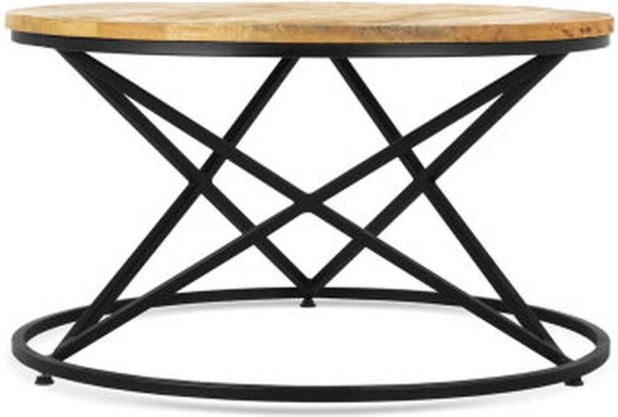 Benoa Wooden iron Coffee Table 70 - Foto 2