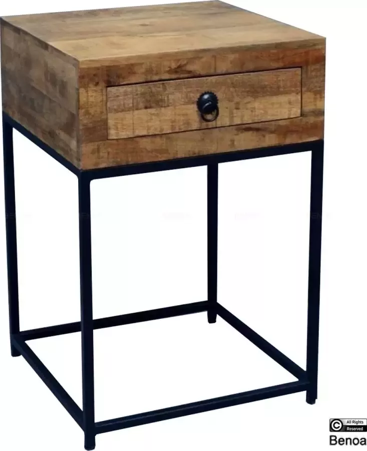 Benoa Nachtkastje Bella mangohout 40 cm