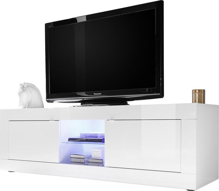 Benvenuto Design Morderna Tv-meubel Wit Hout
