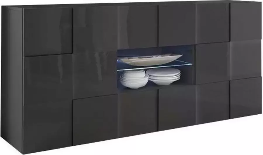 Benvenuto Design Dama Dressoir Small Hoogglans Antraciet