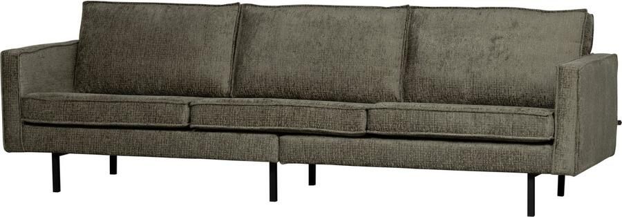 BePureHome WOOOD Bank 3-Zits Rodeo Structure Velvet Frost 85x277x86