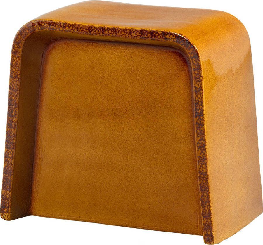 BePureHome Bijzettafels Tafel Keramiek Curry 53x46x31 - Foto 2