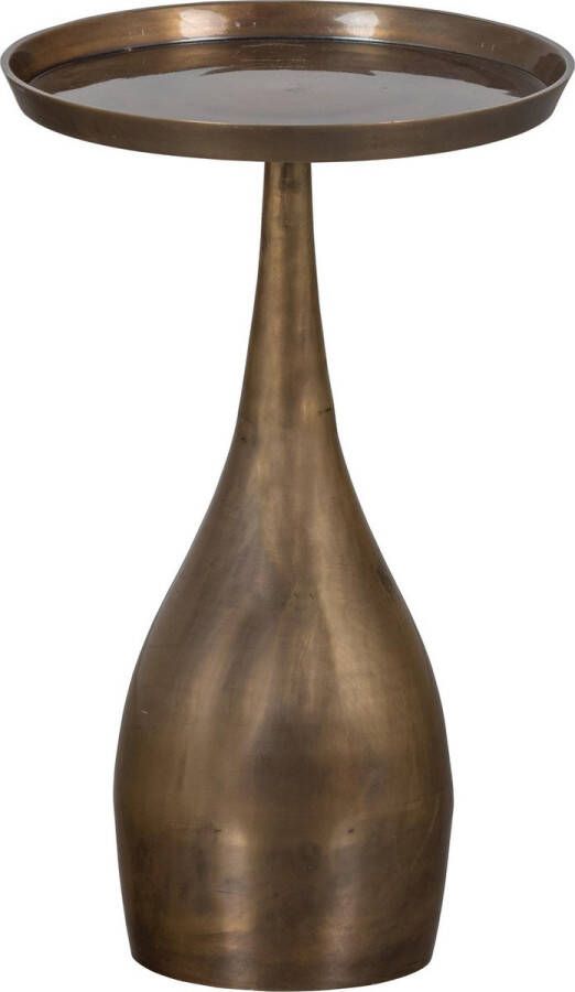 BePureHome Cone Bijzettafel Metaal Antique Brass 54x33x33 - Foto 2