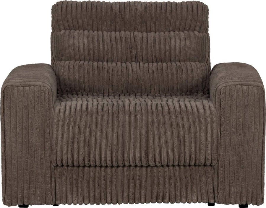BePureHome Date Fauteuil Grove Ribstof Mud 78x103x99 - Foto 1