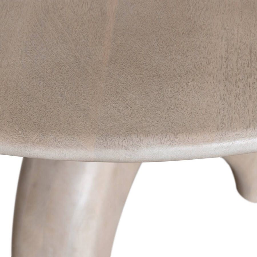 BePureHome SMOOTH EETTAFEL MANGO HOUT NATUREL FINISH 76xØ120CM - Foto 3