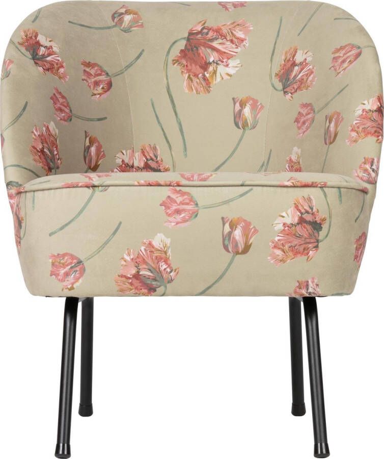 BePureHome Fauteuil Vogue Fluweel Rococo Agave 69x57x70